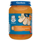 Gerber Lunch, tender turkey in tomato, after 6 months, 190 g