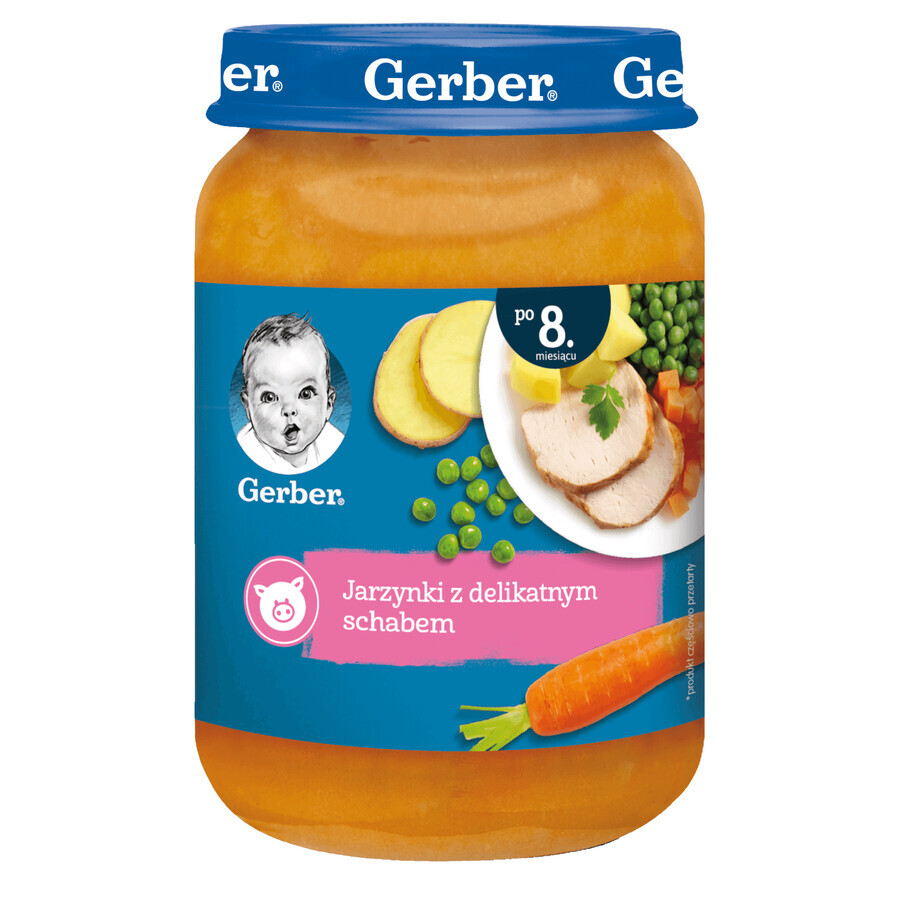 Gerber Dinner, légumes avec porc tendre, après 8 mois, 190 g