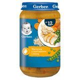 Gerber Junior Dinner, légumes avec poulet et gruau, après 12 mois, 250 g