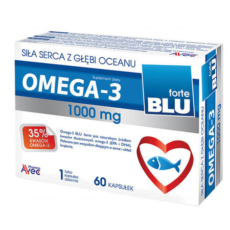 Omega-3 Blu Forte, 60 capsules