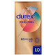 Durex Real Feel, pr&#233;servatifs lisses sans latex, 10 pi&#232;ces