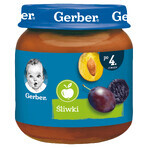 Gerber dessert, prunes, après 4 mois, 125 g