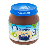 Gerber dessert, plums, after 4 months, 125 g