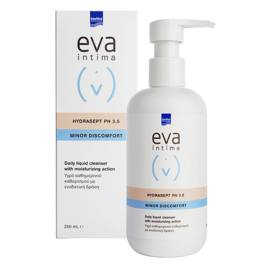 Eva Intima Hydrasept Tägliches Feuchtigkeits-Reinigungsgel pH 3,5, 250 ml, Intermed