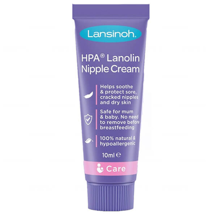 Lansinoh, lanoline HPA, crème pour mamelons, 10 ml