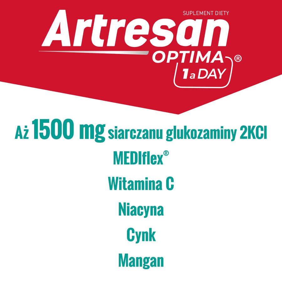 Artresan Optima 1 per day, 30 tablets