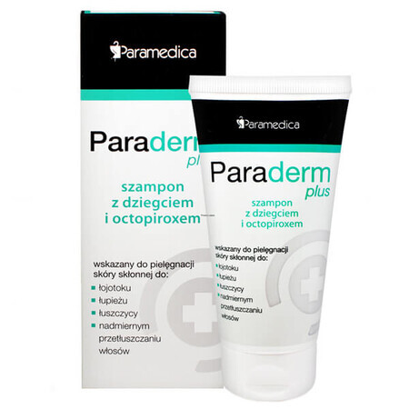 Paraderm Plus, shampooing au goudron et à l'acétopirox, 150 g