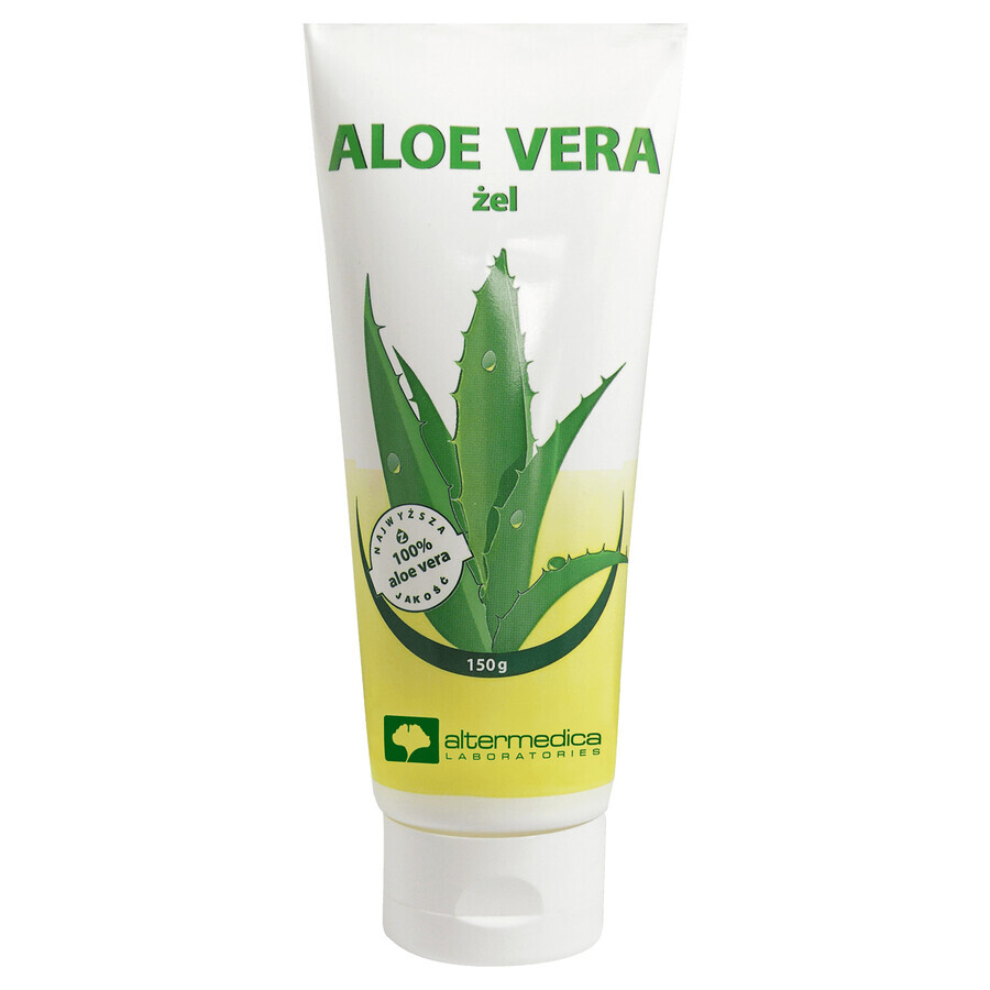 Alter Medica Aloe Vera, gel d'aloe vera, 150 g