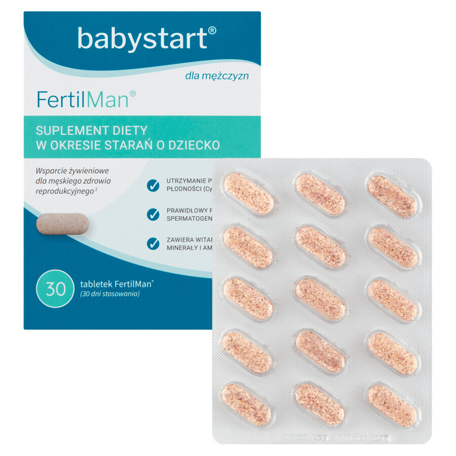 Babystart FertilMan, 30 comprimés