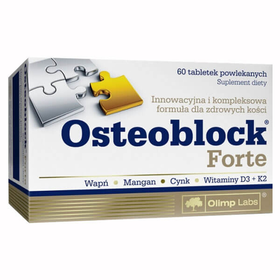 Olimp Osteoblock Forte, 60 comprimés pelliculés