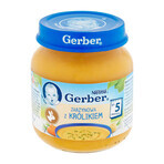 Gerber Zupa, soupe de légumes au lapin, après 5 mois, 125 g