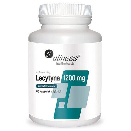 Aliness Lecitină 1200 mg, 60 capsule moi