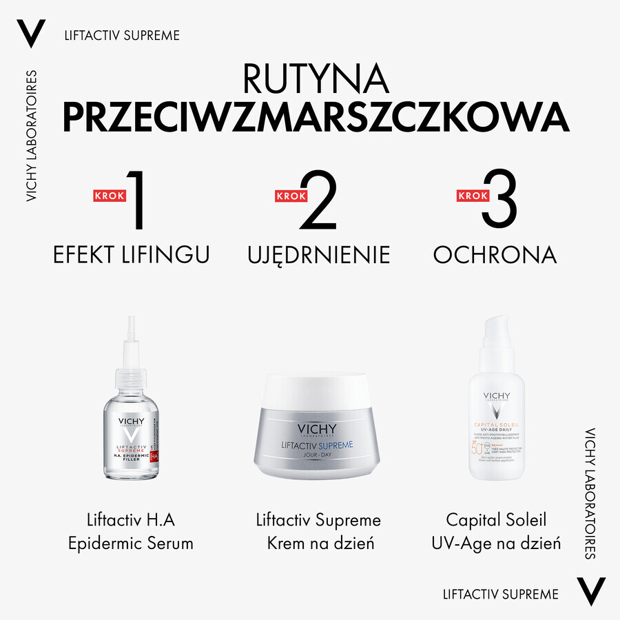 Vichy Liftactiv Supreme, anti-rimpel verstevigende dagcrème, normale en gemengde huid, 50 ml