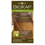 Biokap Nutricolor Delicato, coloration, 7.33 blond doré, 140 ml