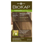 Biokap Nutricolor Delicato, haarkleuring, 8.03 licht natuurlijk blond, 140 ml