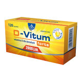 D-Vitum Forte 2000 UI, 120 gélules