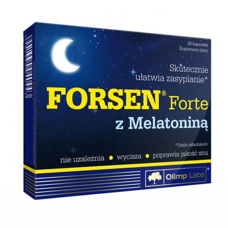 Olimp Forsen Forte with Melatonin, 30 capsules