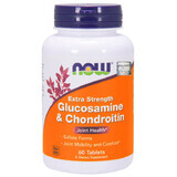 Now Foods Glucosamine &amp; Chondroïtine, glucosamine et chondroïtine, 60 comprimés