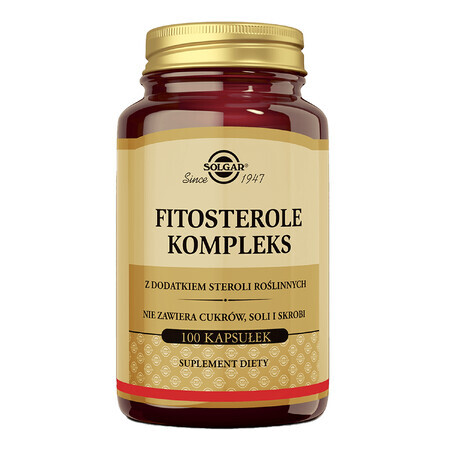 Solgar Phytosterol-Komplex, 100 Kapseln