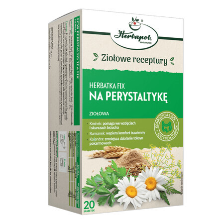 Herbapol Na Perystaltyka, fixed herbal tea, 2 gx 20 sachets