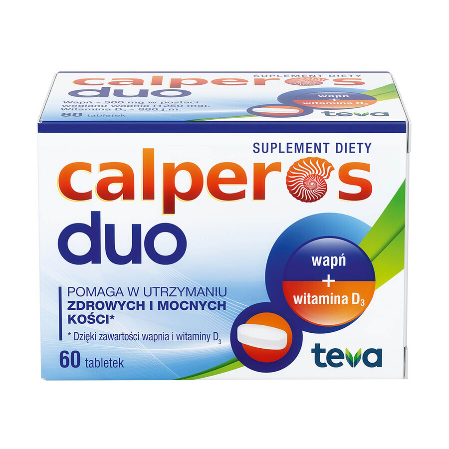 Calperos Duo, 60 comprimés