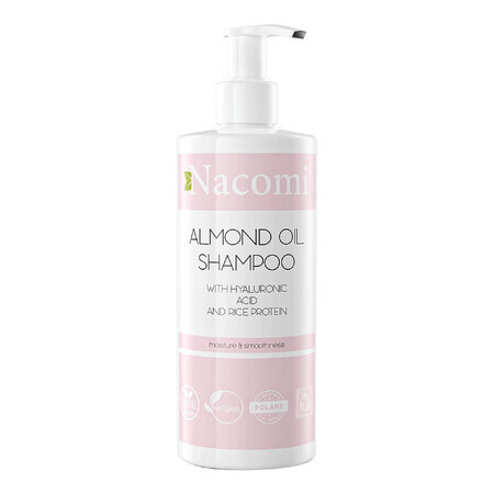 Nacomi, shampoo idratante all'olio di mandorle, 250 ml