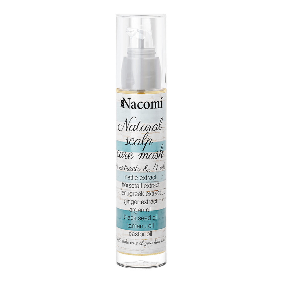 Nacomi, natural mask for scalp care, 50 ml