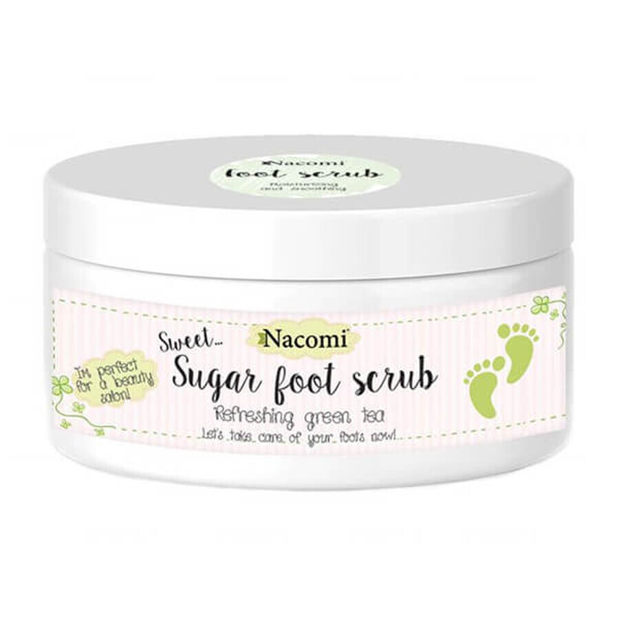 Nacomi, foot scrub with softened sugar, 125 g