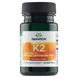 Swanson K-2, vitamina K 50 µg, 30 capsule gel