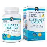 Nordic Naturals Ultimate Omega, goût citron, 60 gélules