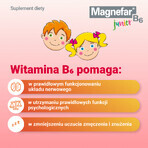 Magnefar B6 Junior, liquide pour enfants à partir de 3 ans et adultes, saveur framboise, 120 ml