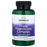Swanson Triple Magnesium Complex, magnesium 400 mg, 100 capsules