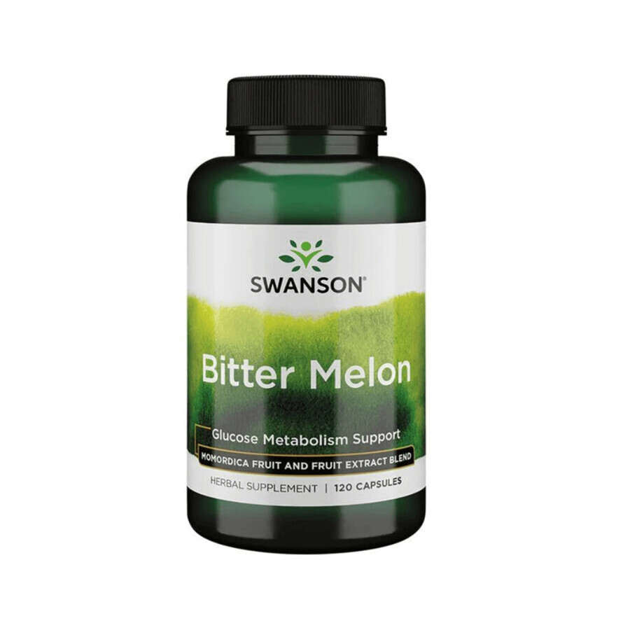 Swanson Bitter Melon, melon amer, 120 gélules