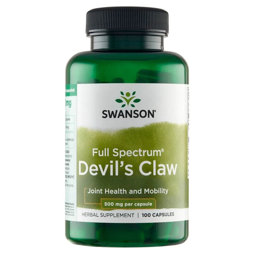 Swanson Griffe Du Diable, 100 Gélules
