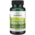 Swanson Volledig Spectrum Gotu Kola, Centella Asiatica, 60 capsules