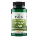 Swanson Full Spectrum Plantain Leaf, plantain, 60 capsules