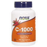 Now Foods C-1000, vitamina C + bioflavonoides + rutina, 100 cápsulas vegetales