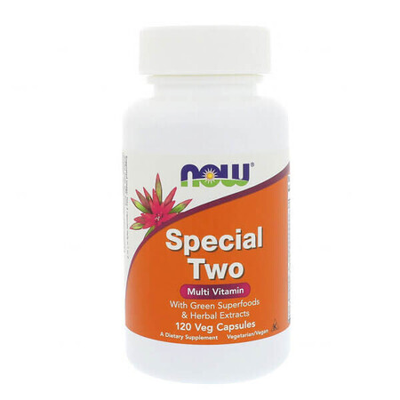 Now Foods Special Two, pack de vitamines et minéraux, 120 gélules végétales