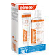 Kit Elmex contre les caries, bain de bouche, 400 ml + dentifrice, 75 ml