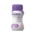 Nutridrink, complément alimentaire, goût fraise, 4 x 125 ml