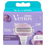 Gillette Venus Breeze, cartouches de rechange, 4 pièces