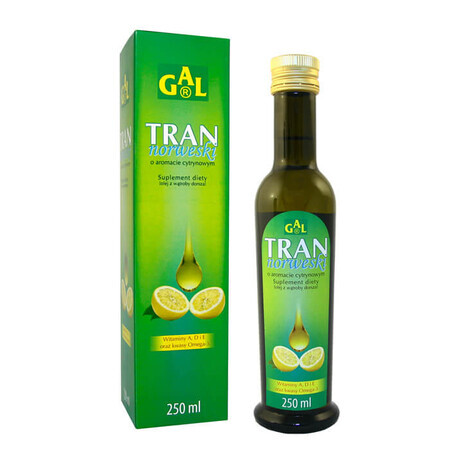 GAL Huile diététique norvégienne, arôme citron, 250 ml