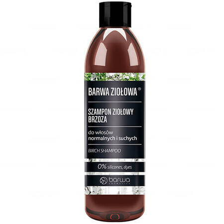 Barwa Herbal Birch, shampoo alle erbe per capelli normali e secchi, 250 ml