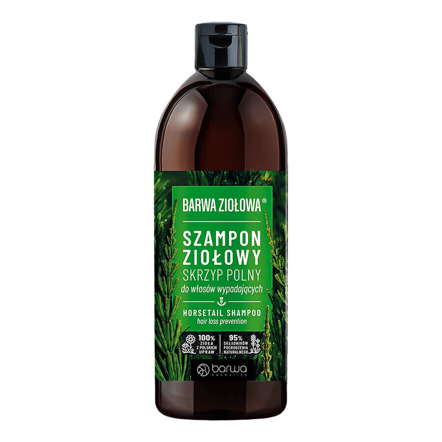 Barwa Ziołowa, shampooing à la prêle des champs, 480 ml