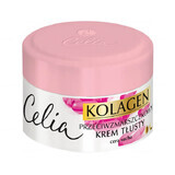 Celia Kolagen, crème grasse anti-rides, peaux sèches, 50 ml