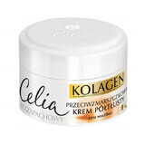 Celia Kolagen, collagène et lait de chèvre, crème semi-grasse anti-rides, peaux sensibles, 50 ml