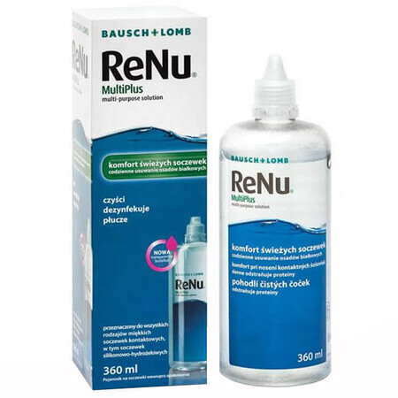 ReNu MultiPlus, solution pour lentilles, 360 ml