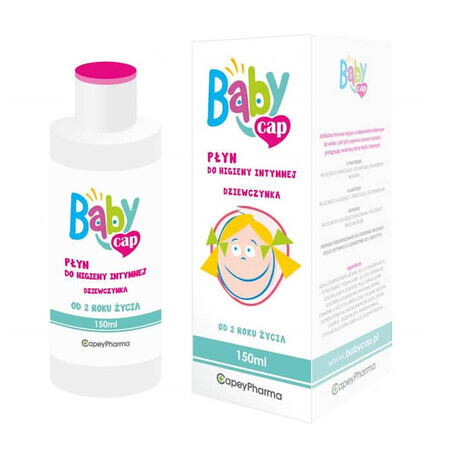 Babycap, lotion d'hygiène intime, fille, à partir de 2 ans, 150 ml