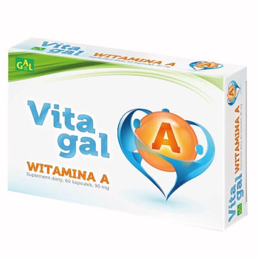 GAL VitaGal Vitamine A, 60 capsules