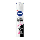 Nivea, spray antitraspirante, Invisible Black &amp; White, trasparente, 150 ml